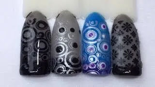 Mani Monday &mdash; скрытый нейл-арт с использованием геля II Reactions