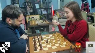 Grunfeld Defense! Black Jack (3000) VS Fatality (3100). Chess Fight Night. Blitz