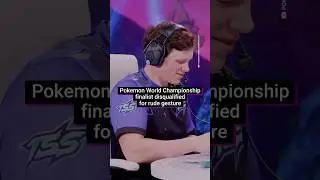 Pokemon Wold Championship finalist kicked for rude gesture #pokemon #pokemoncards #fail