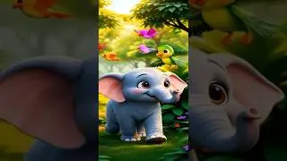 Elephant & Parrot Friendship 🐘🦜 | Kids Fun Galaxy
