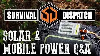 Survival Dispatch Live: Solar and Mobile Power