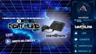 Mega Drive 3 AO VIVO | O Console Imortal da SEGA 🔥🎮#08