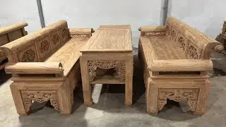 Siêu Phẩm Bộ trường kỹ gõ đỏ dài 2 mét 50