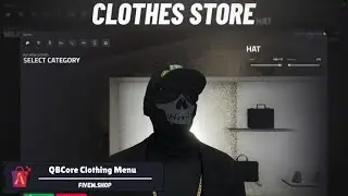 FiveM Clothing Menu | FiveM Clothes Menu Script #fivem #script #qbcore #clothing