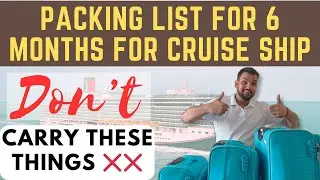 Packing For Cruise Ship Job | Nautical Singh
