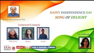 SONG OF DELIGHT | Independence Day Song | Ahalia School of Engineering and Technology | Palakkad
