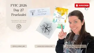 FYIC 2026 День 27 | Треугольный фрагмент Фруэлаулеи | Практика зентангла