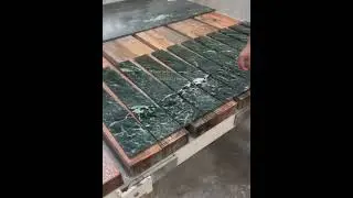 The UNBELIEVABLE Way We Pattern Verde Alpi Marble for a Table Base