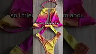 So I tried Kylie Swim&hellip;.