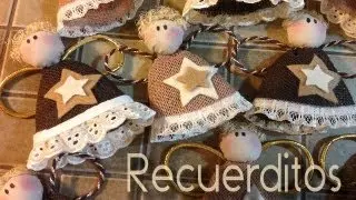 Recuerditos para bautizo y primera comunión / angelitos ♥