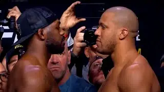 Veja todas as encaradas da pesagem do #UFC285 | #UFCnaBand