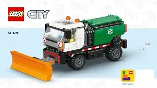 LEGO 60490 Instructions | City | Snowplough | Traffic