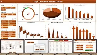 Legal Document Review Tracker in Excel
