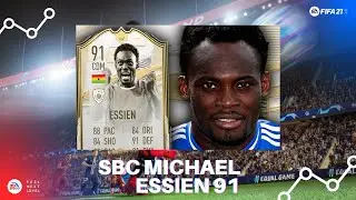 **MICHAEL ESSIEN 91 SOLUCI&Oacute;N SBC** ES UNA BESTIA || FIFA 21
