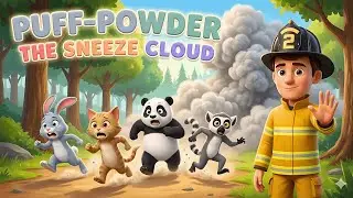 Puff-Powder The Sneeze Cloud | Kids Story | Staying Calm | Finn Patrol
