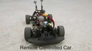 Reinforcement Learning with Multi-Fidelity Simulators -- RC Car
