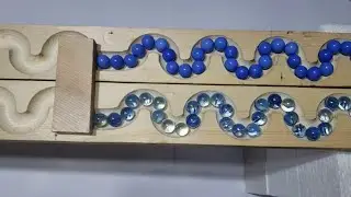Marble Run Race Asmr -- Marble Race Game with Heavy Duty Trolly Marble Run