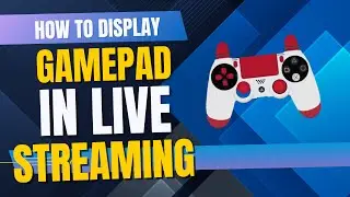 cara munculin gamepad / stik di live streaming