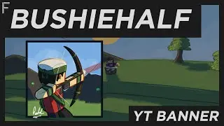 BushieHalf Banner :: (Official Speedart) - By Frederik &Oslash;sterby