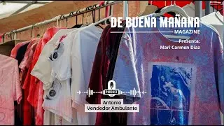 Radio Cartaya | Antonio, 20 años vendiendo ropa interior en el mercadillo de Cartaya