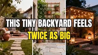 Tiny Backyard Landscaping Ideas That Make Small Spaces Feel Bigger (Low-Cost DIY Outdoor Makeover)