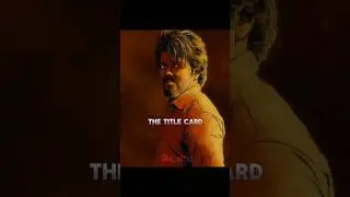 Vijay thalapathy title card ⚡#thalapathy #edit