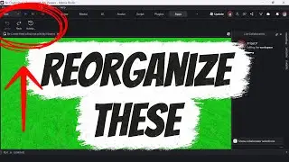 Nowy interfejs Roblox Studio: Dodano niestandardową reorganizację paska narzędzi