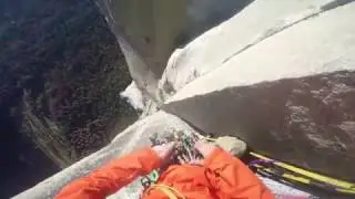 Changing Corners Pitch on The Nose, El Capitan