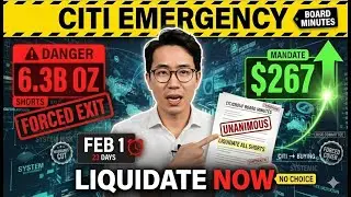 BOARD LIQUIDATION VOTE: Citi $267 Silver Alert (Minutes Claim 6.3B Oz Gone by Feb 1)