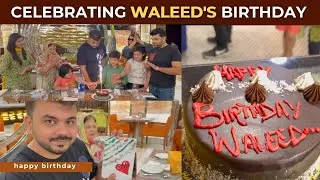 Celebrating Waleed Birthday in Movenpick I ABEEL KHAN I Trendz with Abeel