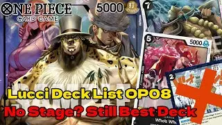 Lucci OP08 Deck List - Still Best Deck In the Meta OP08 - One Piece TCG ITA - Lucci Gameplay