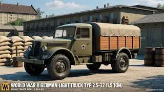 &bdquo; 1930 model Der Typ 2.5-32 (1.5 t) &ndash; Das seltenste Wehrmacht-Modell, das du kennen musst! 