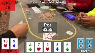 Заболел в покерном видеоблоге Capitol Casino 129