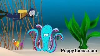 Octopus attack animation