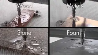 High-Precision Waterjet Cutting Technology