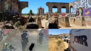 Abandoned Death Trap Cement Factory, American Canyon Ruins
