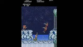 Contra Arcade Stage 4 unlimited barrier hack until the end of the game
