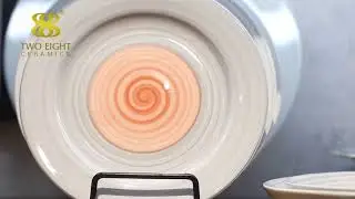Two Eight Mixed Color Dinnerware Set Porcelain Rainbow CAI HOGN SERIES Colorful Porcelain Dinnerware