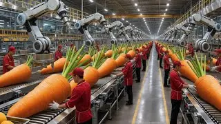 Inside a Modern Sweet Production Line: Carrot Cake from Raw Roots to Finished Slice (Full Process)