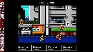 NES - Downtown - Nekketsu Koushin Kyoku - Soreyuke Dai Undoukai (1990)