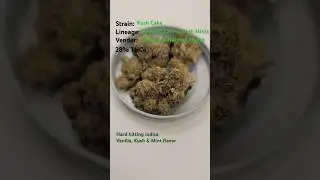 Kush Cake from Southern Harvest Hemp. Hard hitting indica. Super relaxing!