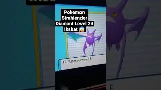 Level 24 Golbat entwickelt sich  zu Iksbat! 😱