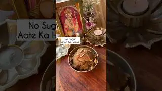 Kada Prasad or Aate ka Halwa🤔 What do you call this? Made without refined sugar