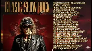 Classic Slow Rock 🎸 | Dark Rock Ballads with Deep Soul