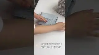 My Secret to Folding Pants Neatly Every Time (No More Messy Drawers!)