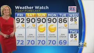 CBS 2 Weather Watch (5PM 06-27-19)