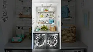 Laundry room design #youtubeshorts #interiordesign #trending #youtube #design #2023 #viral #shorts
