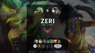 Zeri ADC vs Nilah - KR Grandmaster Patch 12.16