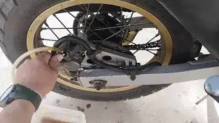 mastorakos: ΑΛΛΑΓΗ ΥΓΡΩΝ ΦΡΕΝΩΝ ΣΕ HONDA TRANSLALP.