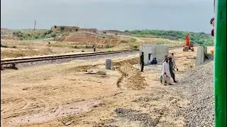 Pakistan Railways Bridge Construction Near Kharian